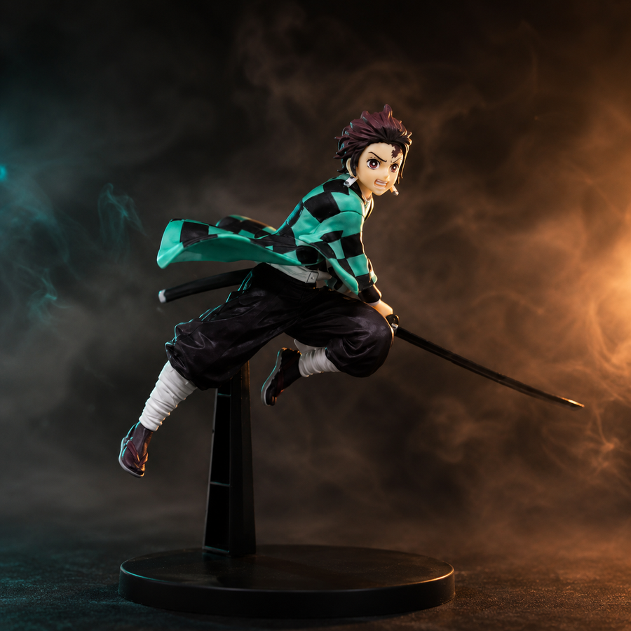 Tanjiro Kamado Jumping Pose — 17cm