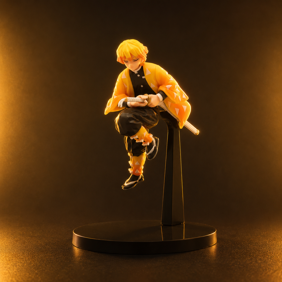 Zenitsu Agatsuma Sitting — 18cm