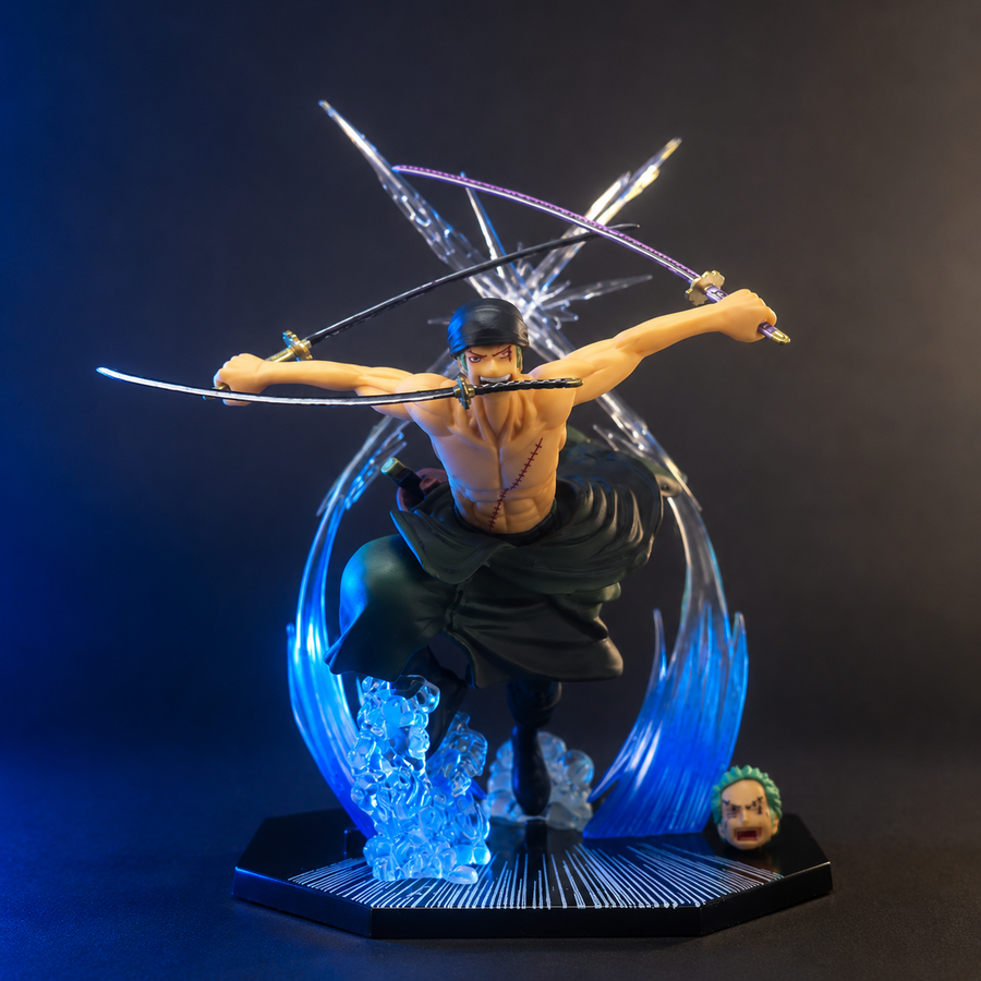 Zoro Three Sword Style Blue — 16.5cm